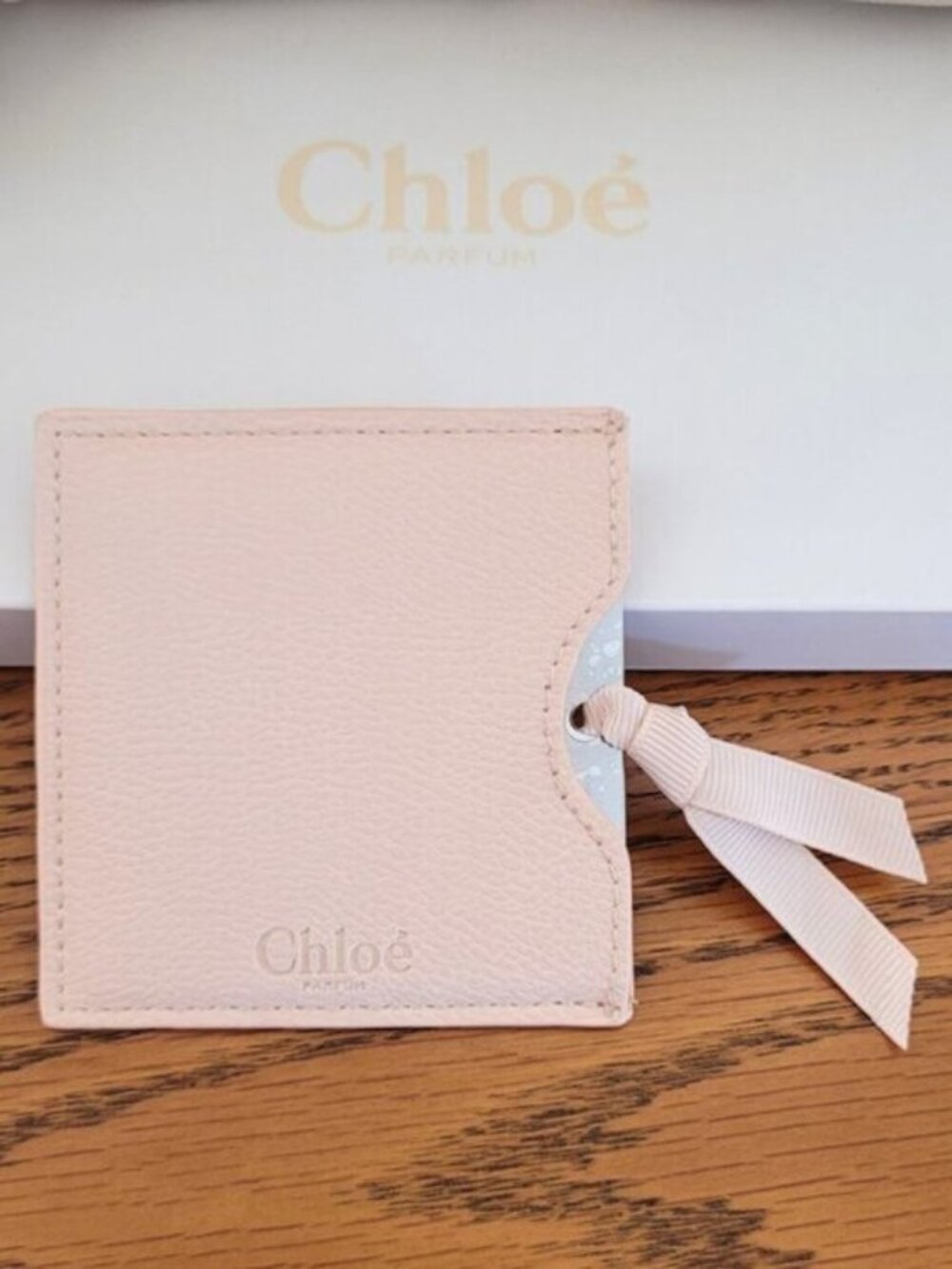 Chloe Purse Mirror & Leather Case - Picture 1 of 3